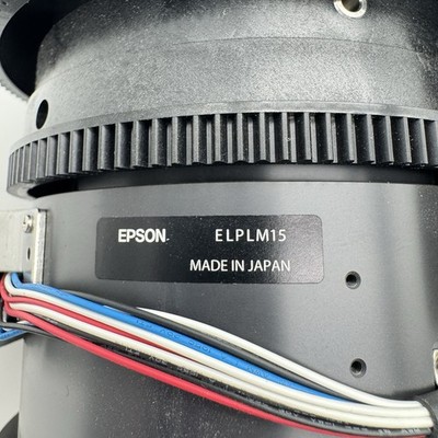 Epson ELPLM15 Middle Throw Zoom Projector Lens - Black for sale