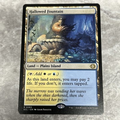 MTG Hallowed Fountain Lorwyn Eclipsed ECL #265 rare Regular