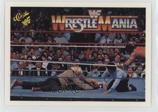 1990 Classic WWF The History of Wrestlemania Bobby Heenan Donald Trump #56 0q3