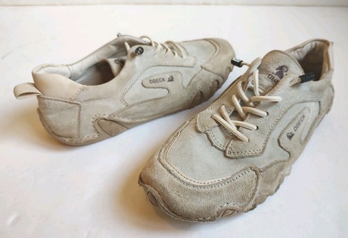Dbeck Sunday Stroll Vibe Sneakers Suede Khaki Walking Outdoor Hiking Biking 7