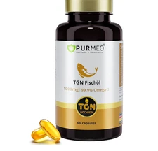 TGN Premium rTG Omega-3 Fish Oil 1000mg -400% Higher Absorption & 99.9% Pure-New