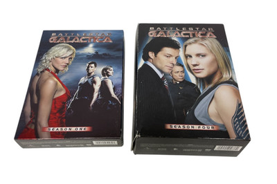 Battlestar Galactica: Season 1 And Season 4 Sci Fi Cult Classic DVDs 2008 Set