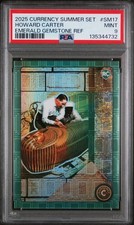 2025 Cardsmiths Currency Summer Howard Carter Emerald Gemstone Refractor PSA 9
