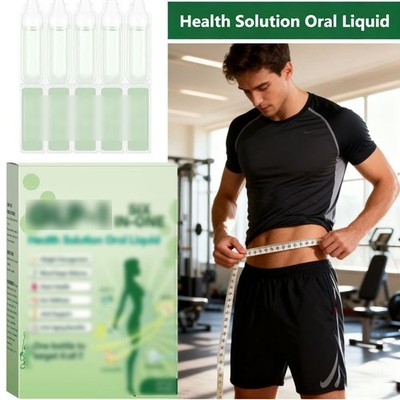 Six-in-One Health Solution Oral Liquid,one Bottle to Target It All HOT