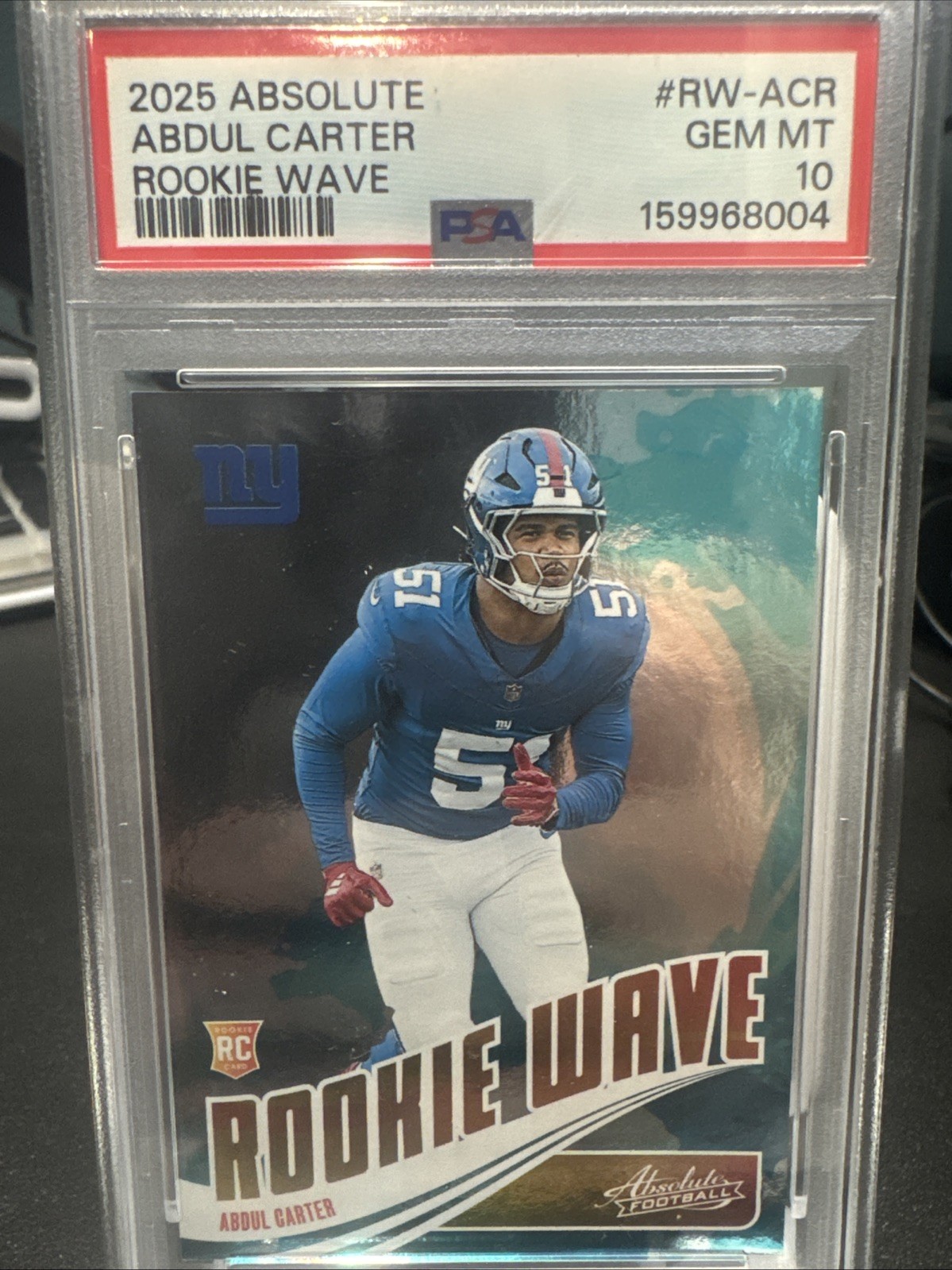 Abdul Carter Panini Absolute Rookie Wave #RWACR Base