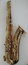 Yamaha YTS-380 Tenor Saxophone Gold lacquer Bb Musical Instrument Used Tested