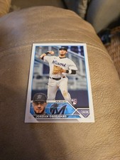 Jordan Groshans 2023 Topps #386 RC Miami Marlins