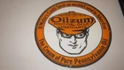 vintage oilzum motor oils & lubricants porcelain sign, 12 x 12, very good cond