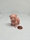 Vintage Fisher Price little people PINK pig for farm
