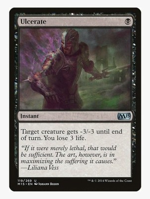 Ulcerate | MTG M15 | Modern Pioneer Pauper EDH Instant Removal | LP