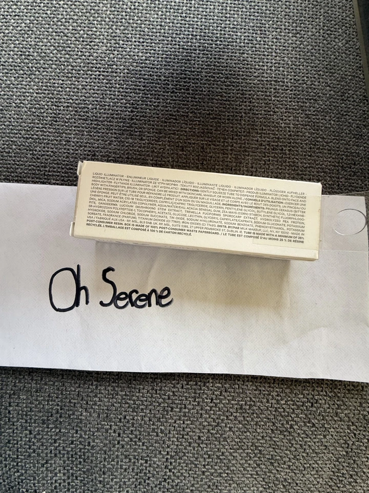 Iluminador líquido hidratante brilho biônico maquiagem leite em brilho biônico virtual - Imagem 3 de 4