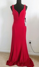 Lulus Aperitif Dark Red Sleeveless Maxi Dress Womens Size Medium Holiday Festive