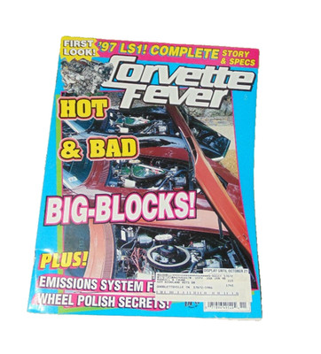 Corvette Fever Magazine Nov 1996 Big Blocks LS1 Specs Car Issue