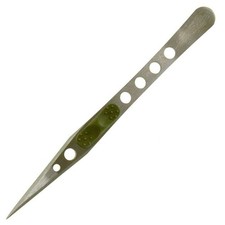 Hayashi Hamono Allex P-1P Point Curve Wood Working Tweezers Elastic Grip