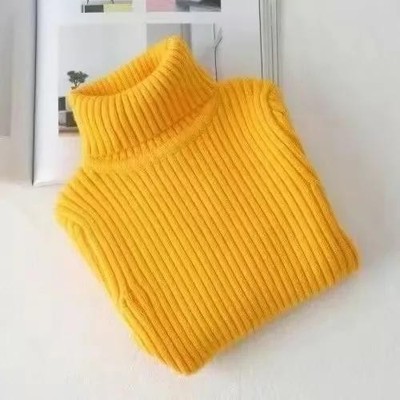 2025 New Sweater Kids Sweaters Autumn Girls Turtleneck Sweaters 1-9yrs Baby Boys