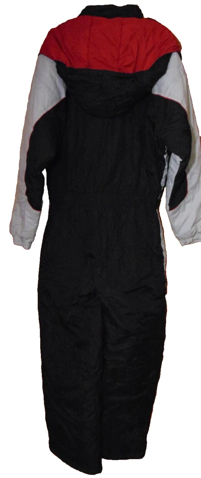 WEATHER CONTROL MENS BLACK,RED,GRAY INSULATED SNOWMACHINE HOOD SUIT COVERALLS~XL - Image 3 of 4