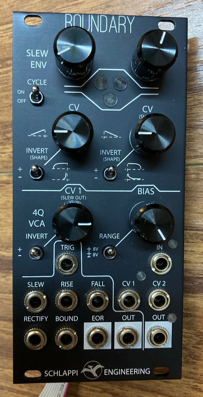 Schlappi Engineering Boundary (Black) - Excellent Condition