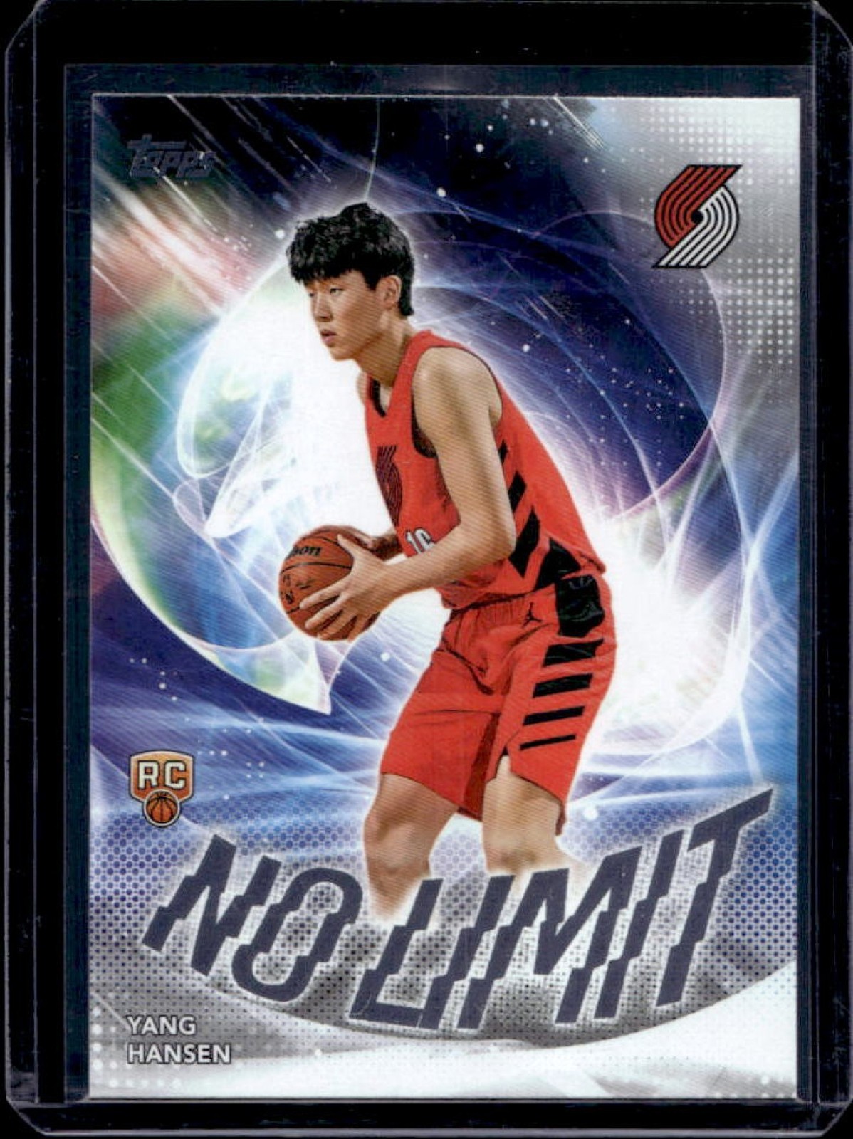 2025-26 Topps Yang Hansen No Limit RC Rookie #NL-16 Trail Blazers