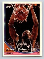 1993-94 Topps #324 Dennis Rodman San Antonio Spurs HOF NrMt-Mt