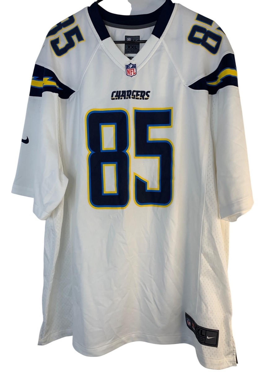Nike NFL Chargers Antonio Gates #85 Jersey XXL White NWOT Mens