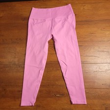 JoyLab Womens XL Leggings 23" Yoga Pants Athleisure Thick Nylon Pink