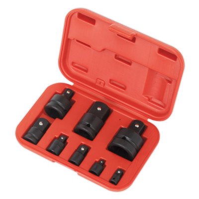 Sealey AK5900B Impact Socket Adaptor Set 8pc with Storage Case