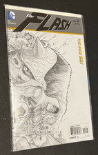 The Flash #13: Francis Manapul Black & White Variant Cover. Limited 1 for 25.