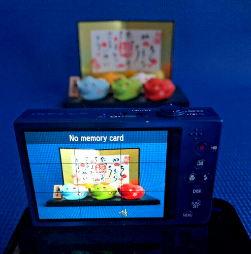 Canon IXY 3 PowerShot ELPH 520 HS IXUS 500 HS 10.1MP 12.0x Blue F/S From Japan - Picture 22 of 23