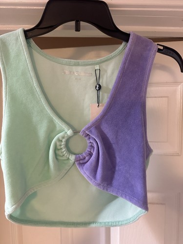 Juicy Couture Crop Top Tank Top Summer Fashion Shirt (M) NWT - Picture 9 of 9