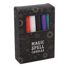 Pack of 12 Magic Spell Candles Holder Pagan Witchcraft Ritual