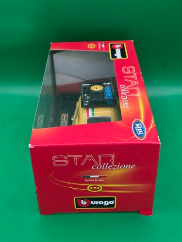 Bburago FIAT 500 Diamond Collectzione 1:16 (Bari to Pechino) Italy NEW IN BOX - Picture 2 of 6
