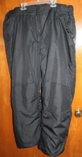 ALL IN MOTION Ladies' XXL SNOW/SKI PANTS black; 29" inseam perfect