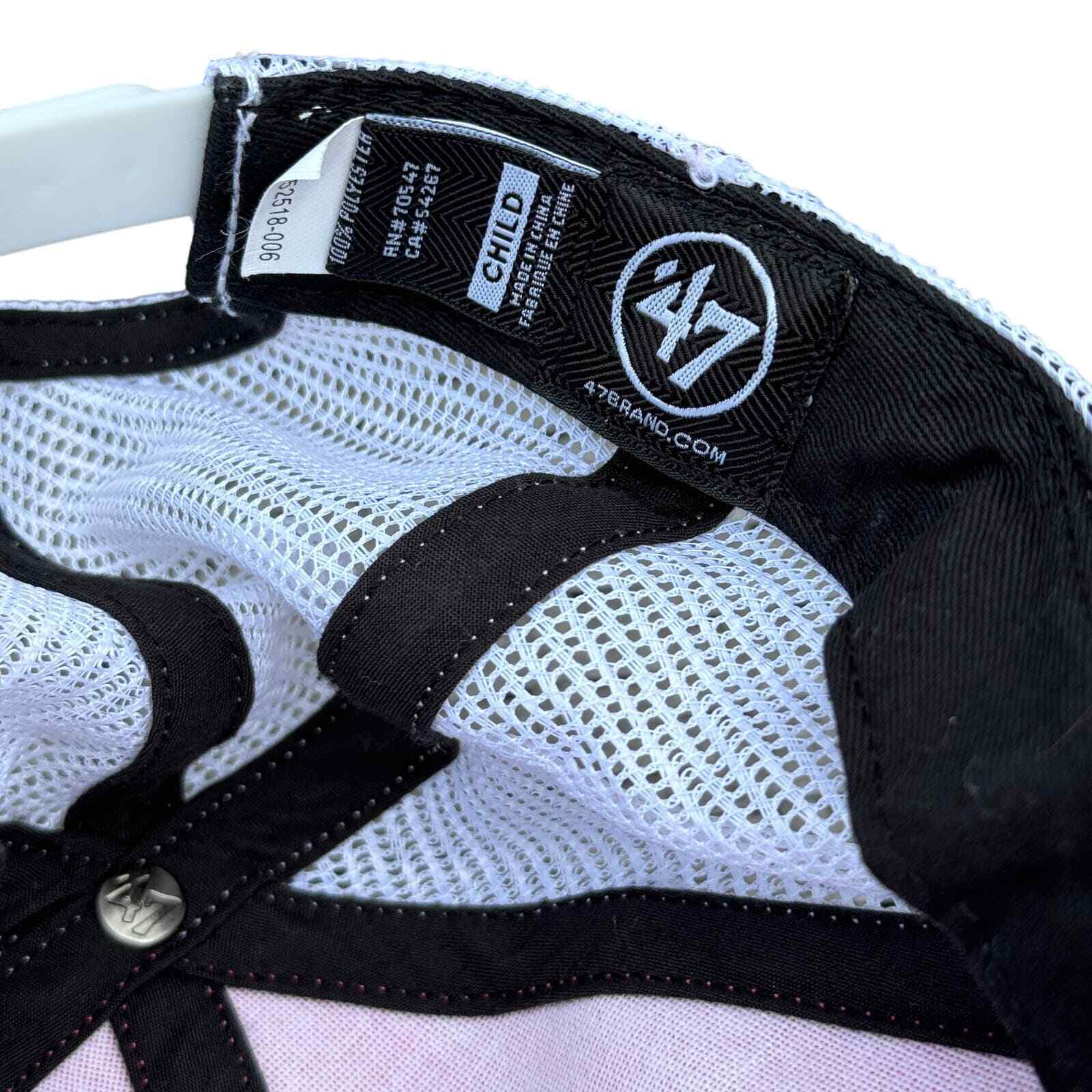 '47 Brand NFL Seattle Seahawks Snapback Baseball Hat Cap Mesh Back Pink Girls