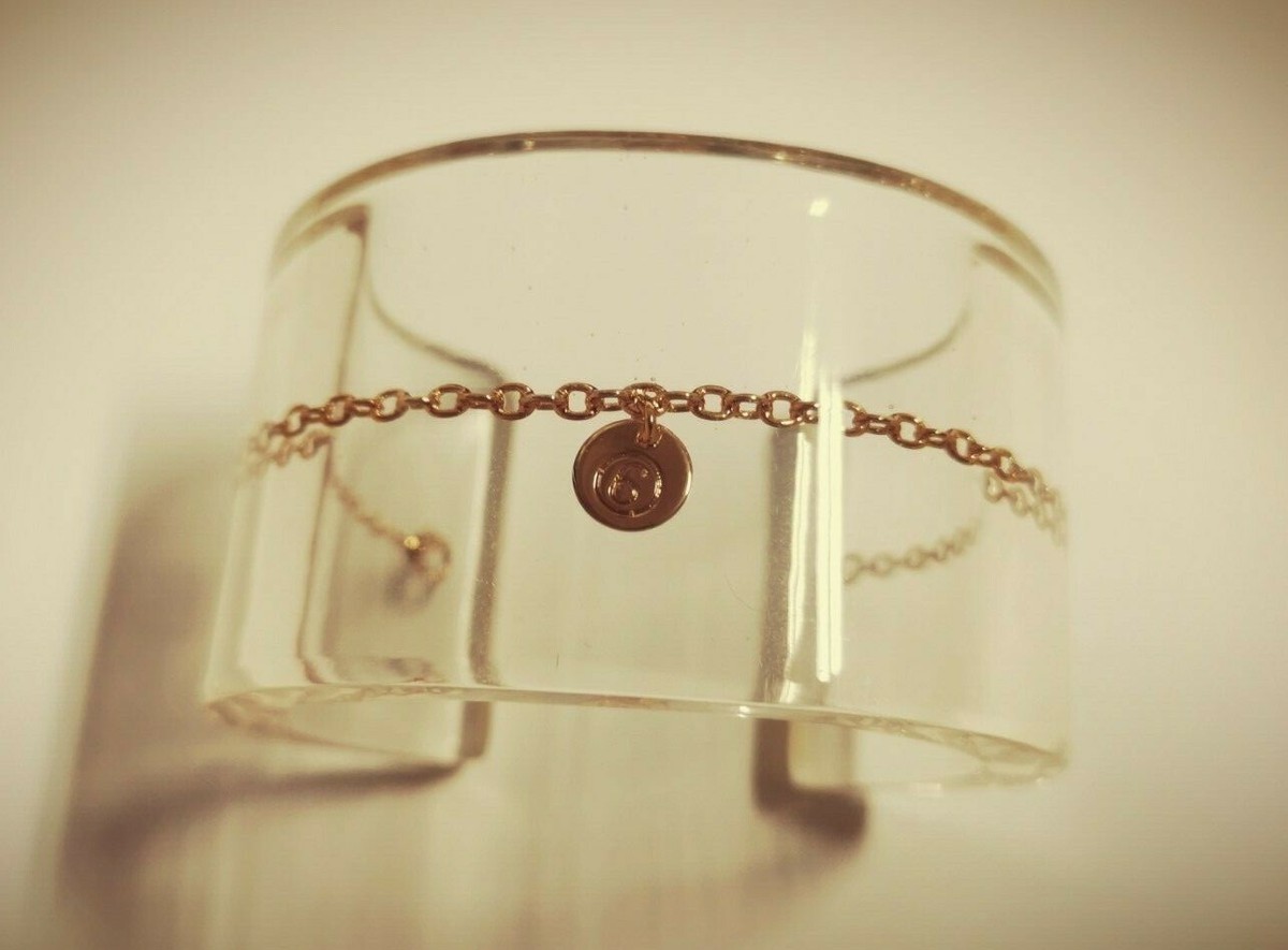 NEW maison martin margiela S32UY0074 bracelet transparent