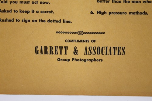 Trust Company of Georgia Accounting Department Staff Photograph 1960 B&W 8x10" - Picture 8 of 9