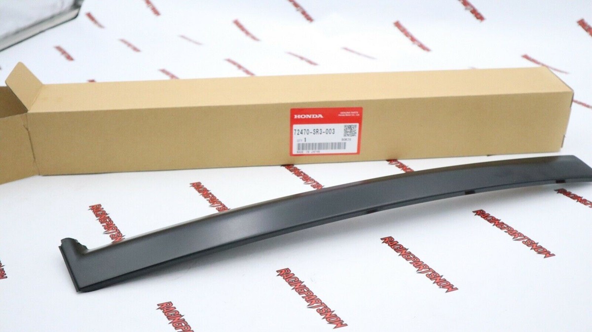 92- 95 HONDA CIVIC LH DRIVER SIDE DOOR GARNISH TRIM PILLAR SASH 2