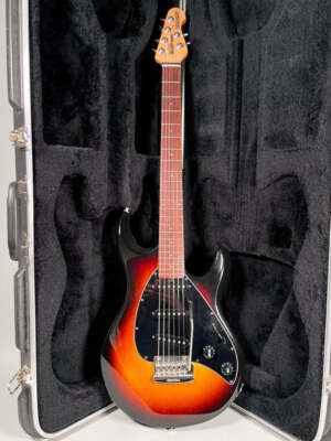 2004 Ernie Ball Music Man Silhouette Sparkle Sunburst Finish w