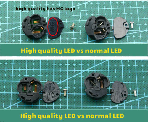 5 X High Quality MG 1/100 QANT Raiser Gundam LED Lights MULTICOLOR U.S.A. SELLER