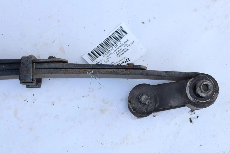 2007-2021 TOYOTA TUNDRA УДЛИНЕННАЯ КАБИНА 4X2 ЗАДНЯЯ ПРАВАЯ ПОДВЕСКА ЛИСТОВАЯ ПРУЖИНА OEM - Изображение 3 из 4