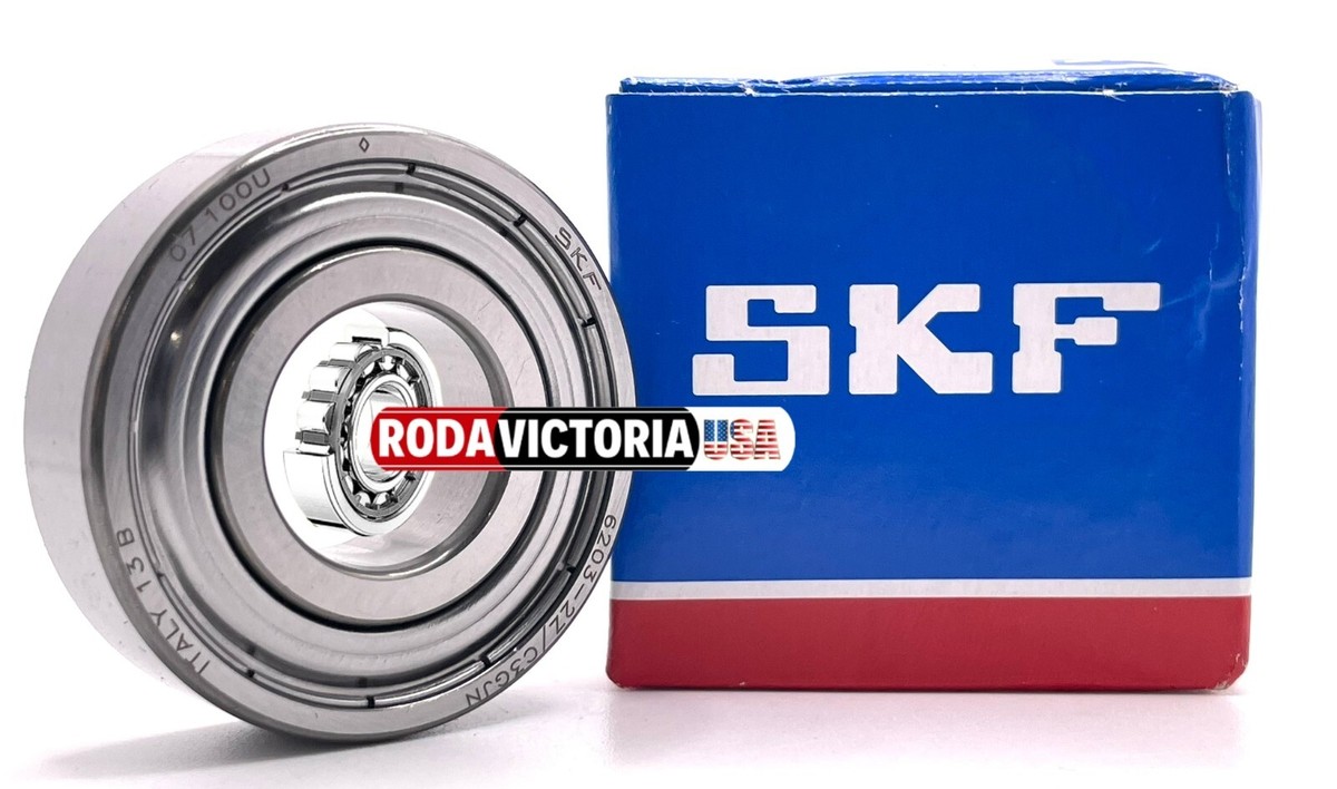 SKF 6203 ZZ C3 GJN Deep Groove Ball Bearing, Metal Shielded