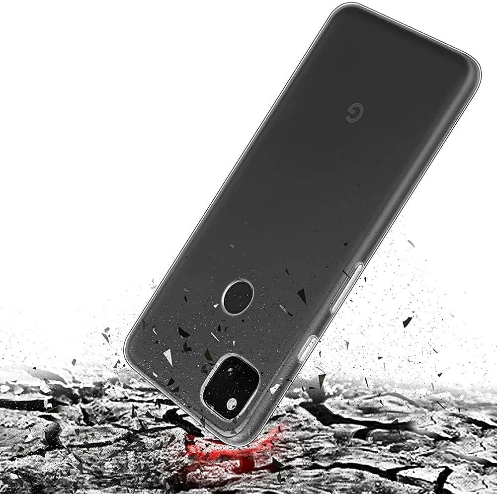 Coque Arrière Gel Transparente Pour Google Pixel 5A 5G - Anti-Choc, Marque NOVAGO