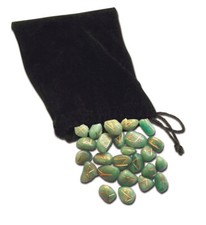 Green Aventurine Runes Lo Scarabeo Sealed