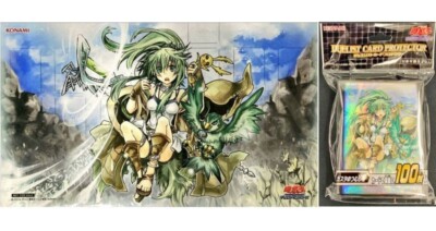 Yu-Gi-Oh! Official Whirlwind of Gusto Playmat Sleeve 100 pcs Set Konami Japan