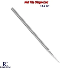 Chiropody Podiatry Ingrown Toe Nail Black File Single Ended Side Edges Blacks