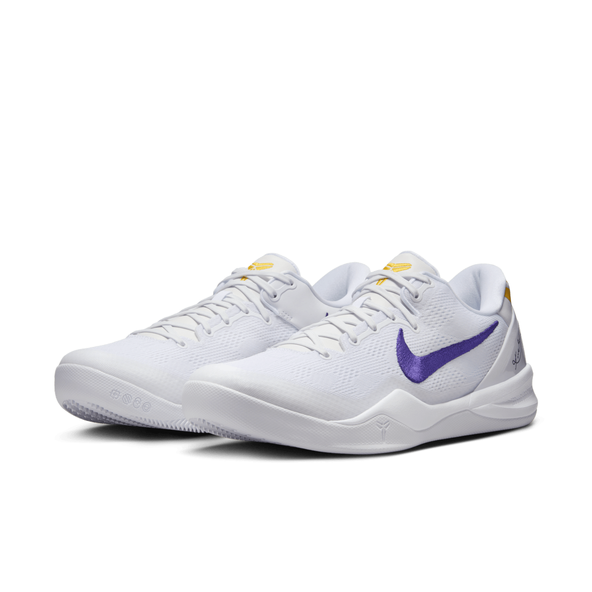 HF9550-100 Nike Kobe 8 Protro White and Court Purple (Men's) | eBay