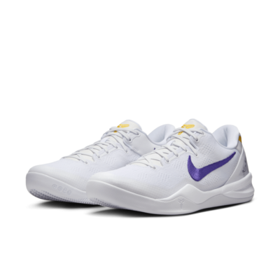HF9550-100 Nike Kobe 8 Protro White and Court Purple (Men's) | eBay