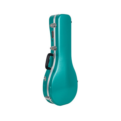 Crossrock A-style Mandolin Case，ABS Molded Hardshell with Detachable Straps