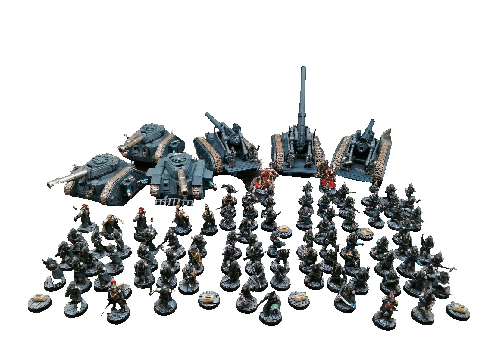 Ejército completo completamente montado y pintado Warhammer 40K juguetes en miniatura