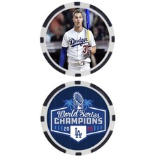 Joc Pederson - Los Angles Dodgers 2020 World Series Champs Collectable Chip