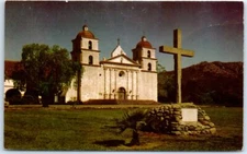 Postcard - Mission Santa Barbara - Santa Barbara, California